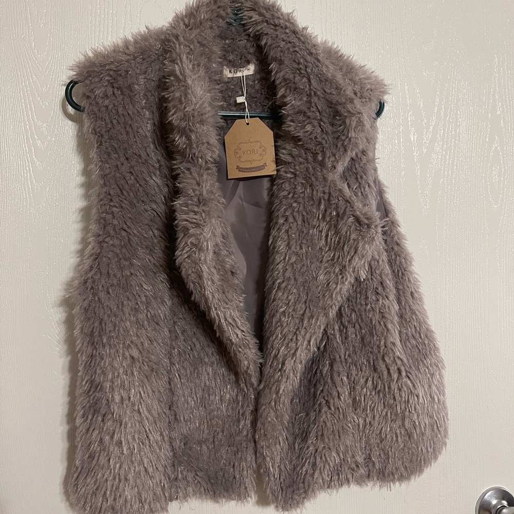 Faux Fur Vest